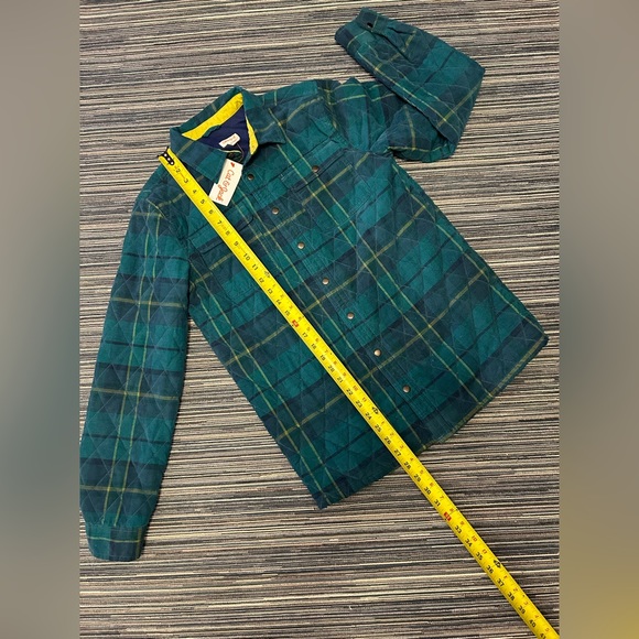 Cat and Jack Youth Blue and Green Quilted Plaid Shirt Jacket Size Y XL (16) - Picture 2 of 6